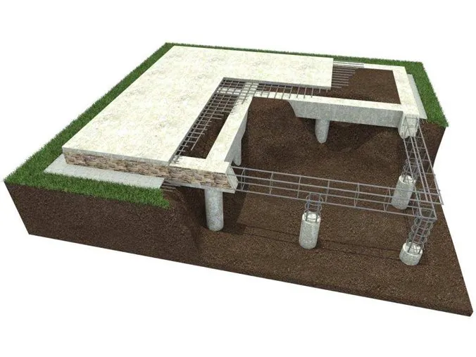 Свайно-ростверковый фундамент в Бобруйске